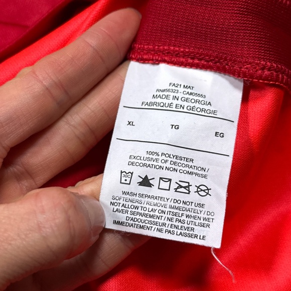 Nike Liverpool FC Roberto Firmino 2021 2022 Red Home Soccer Jersey Mens XL - Picture 9 of 11